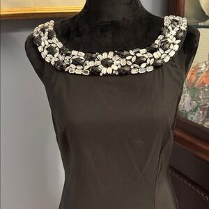 Jewel Neck Cocktail Dress